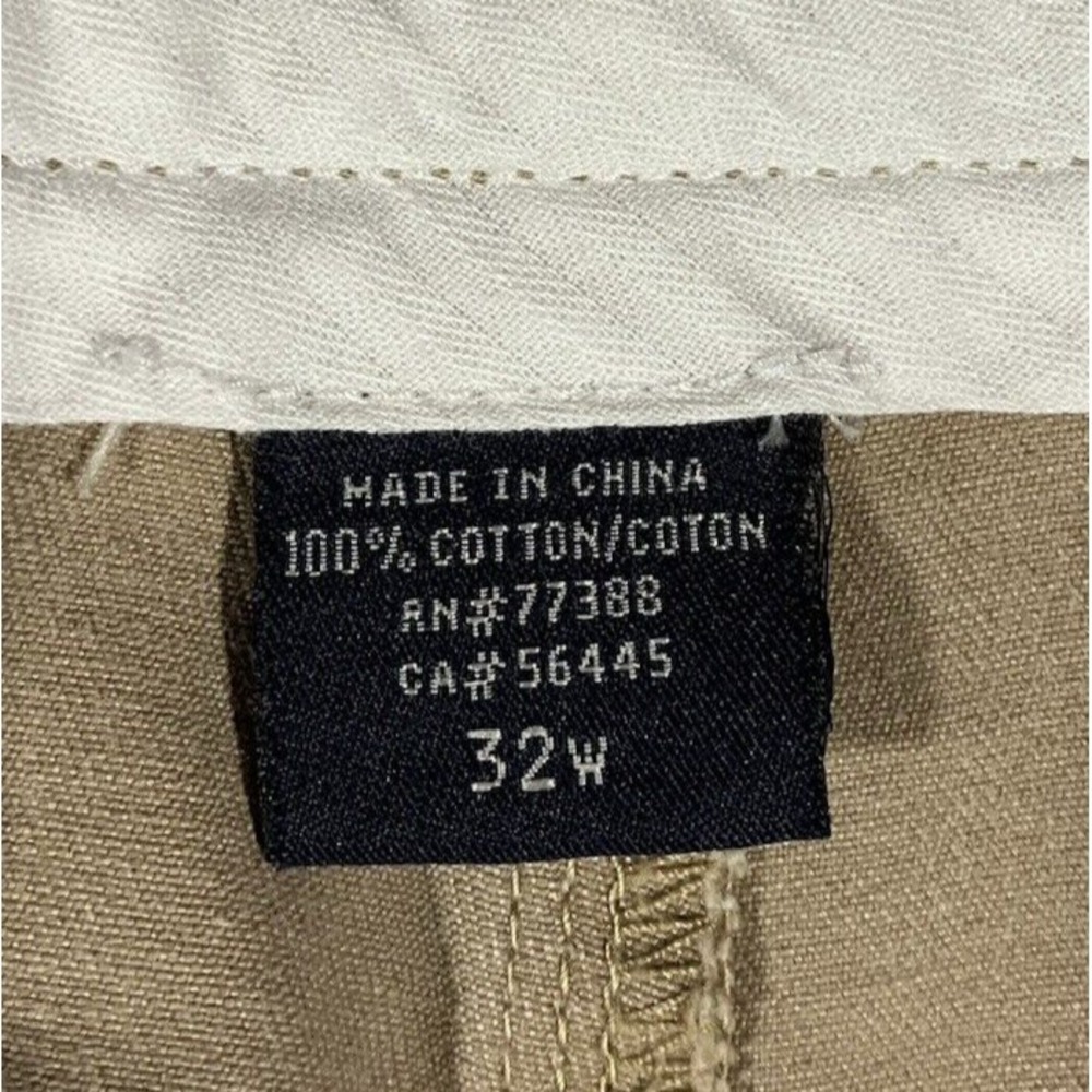 J Crew Pants Essential Chino Tan Khaki Flat Front Slash Pockets Men Size 32 X 29 - Picture 13 of 13